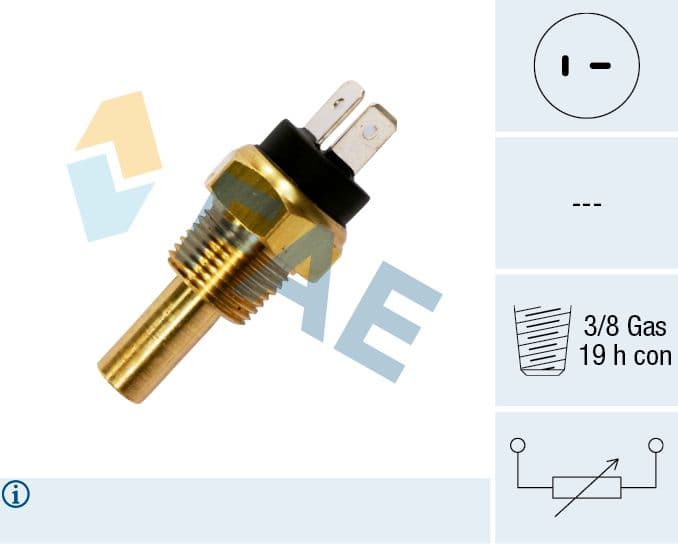 senzor,temperatura lichid de racire FAE 33800