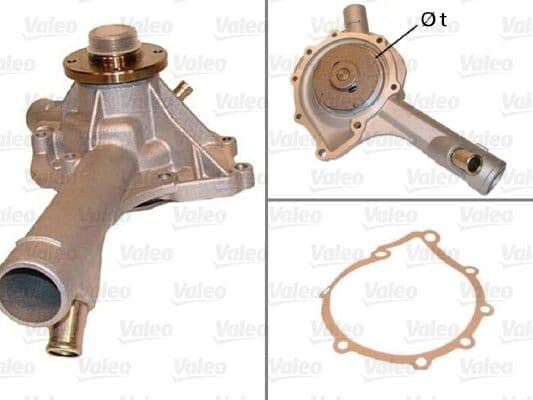 Pompă de apă, răcire motor VALEO 506306