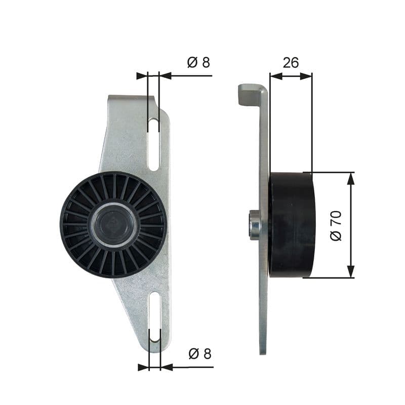 Intinzator curea, curea distributie GATES T39393