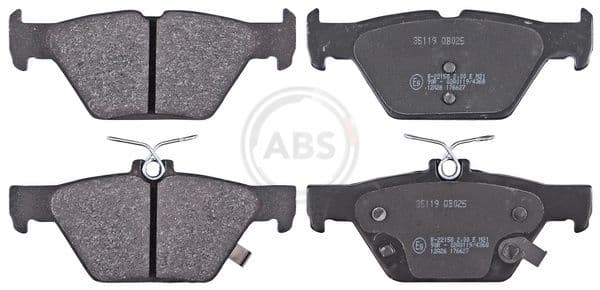 set placute frana,frana disc ABS 35119