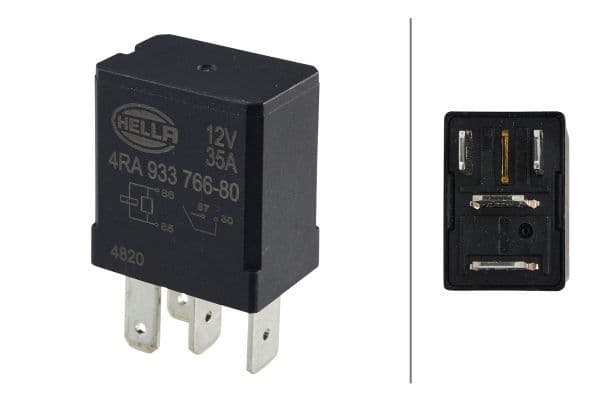 Releu, curent alimentare HELLA 4RA 933 766-801