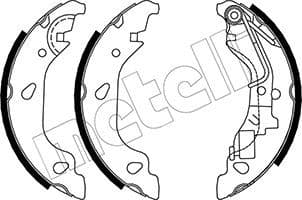Set saboti frana METELLI 53-0080Y
