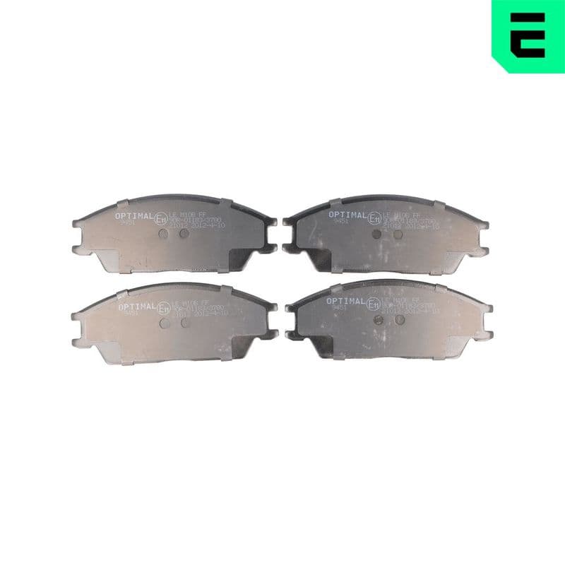 set placute frana,frana disc OPTIMAL BP-09451