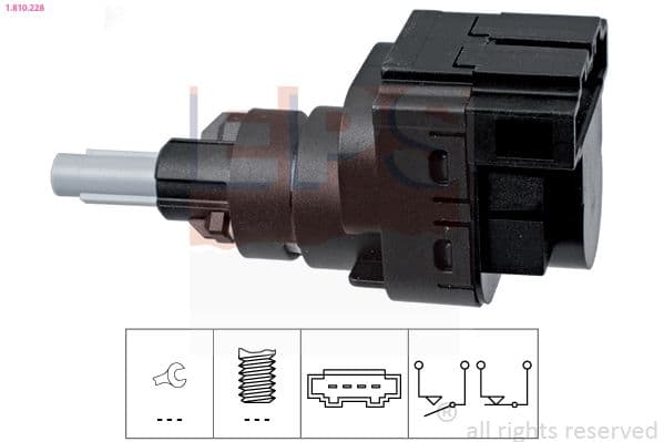 Comutator lumini frana EPS Made in Italy - OE Equivalent 1.810.228