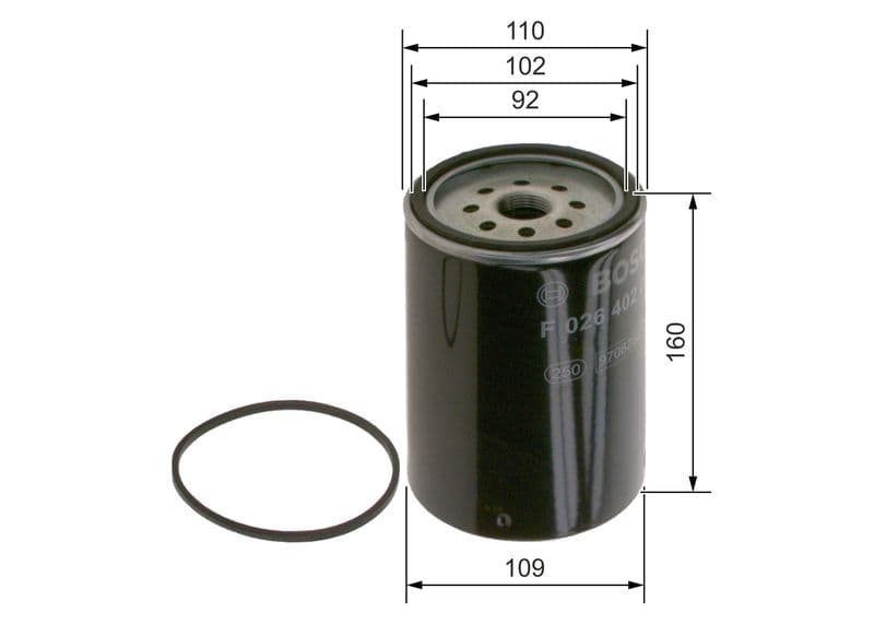 filtru combustibil BOSCH F 026 402 269