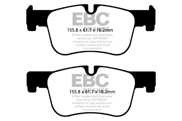 set placute frana,frana disc EBC Brakes DP22143