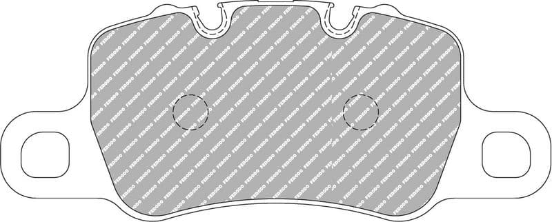 set placute frana,frana disc FERODO FCP4665H