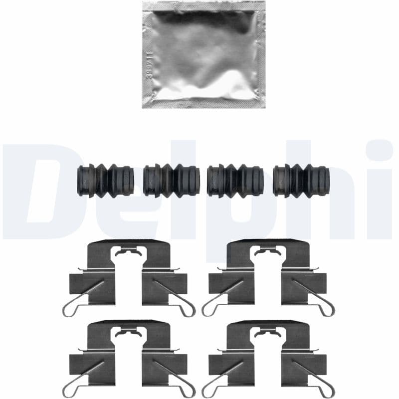 Set accesorii, placute frana DELPHI LX0696