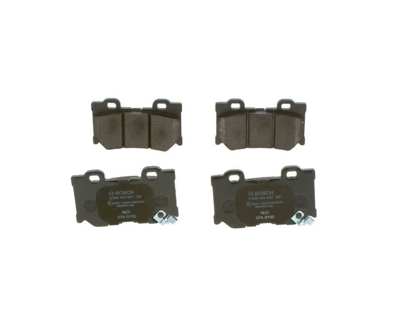 set placute frana,frana disc BOSCH 0 986 494 863