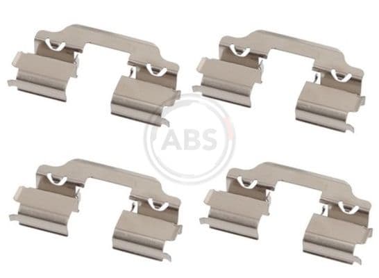 Set accesorii, placute frana ABS 1858Q