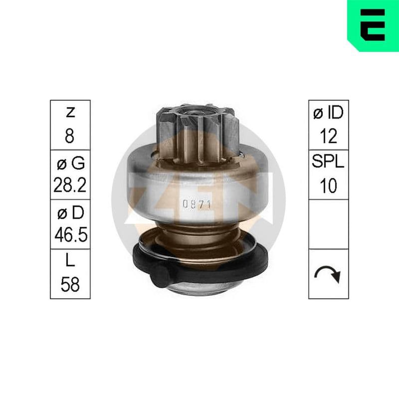 cuplaj unisens,demaror ERA ZN0871