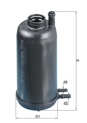 filtru combustibil MAHLE KL 707D