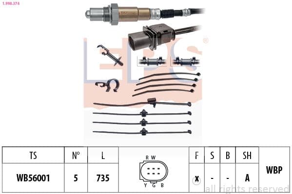 Sonda Lambda EPS 1.998.374