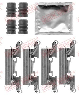 Set accesorii, placute frana QUICK BRAKE 109-0002