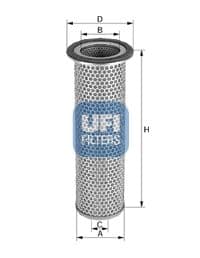 Filtru aer UFI 27.970.00
