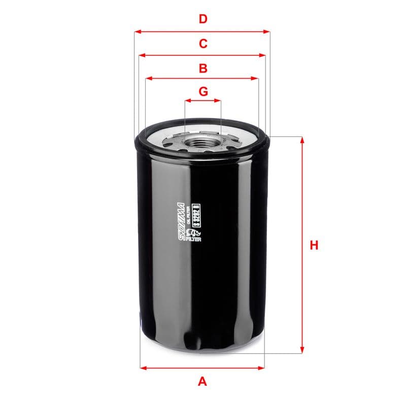 Filtru ulei SOFIMA S 3292 R