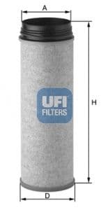 Filtru aer secundar UFI 27.646.00