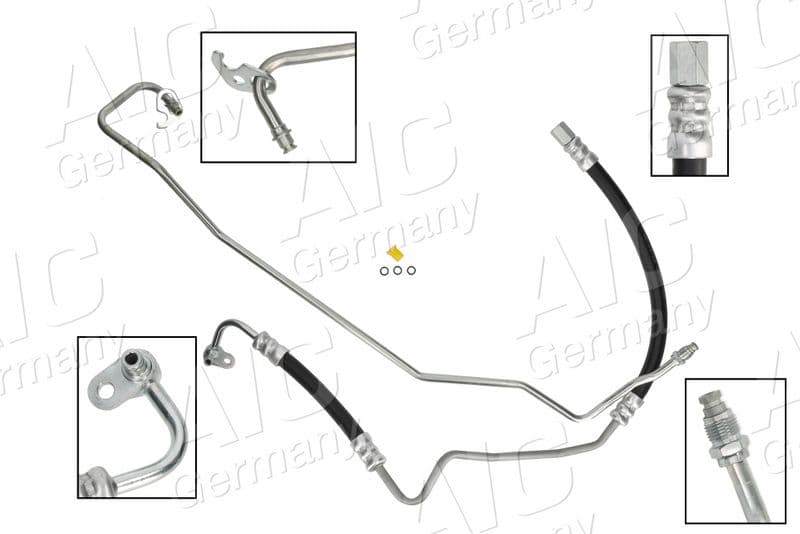 Furtun hidraulic, sistem de directie AIC Calitatea originală 57680