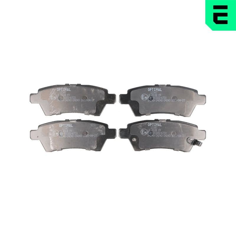 set placute frana,frana disc OPTIMAL BP-12347