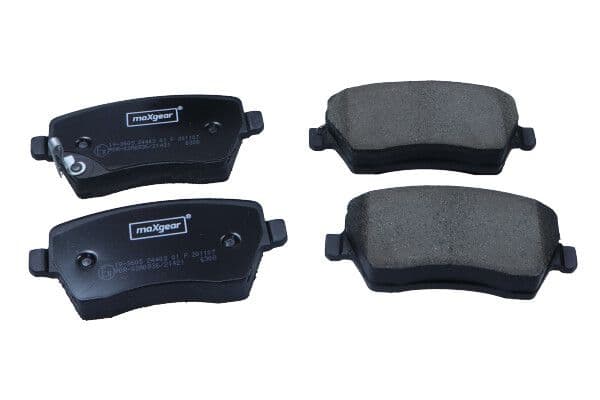 set placute frana,frana disc MAXGEAR 19-3605