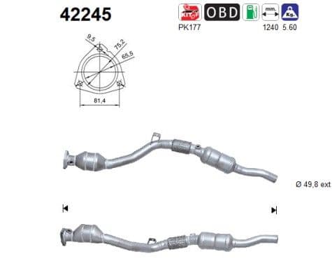 Catalizator AS-PL 42245