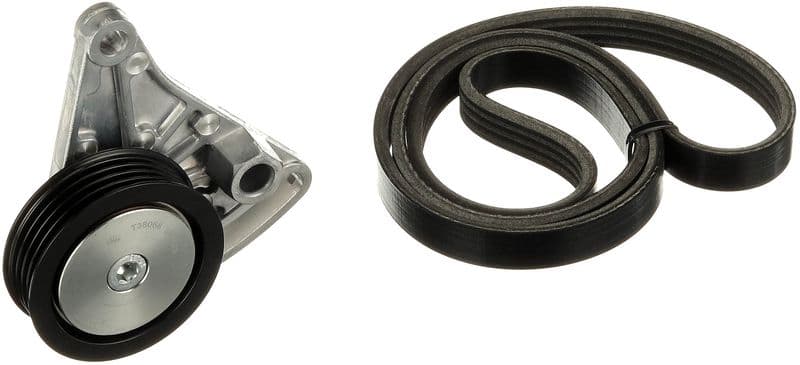Set curea transmisie cu caneluri GATES Micro-V® K034PK855