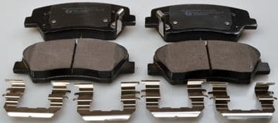 set placute frana,frana disc DENCKERMANN B111278