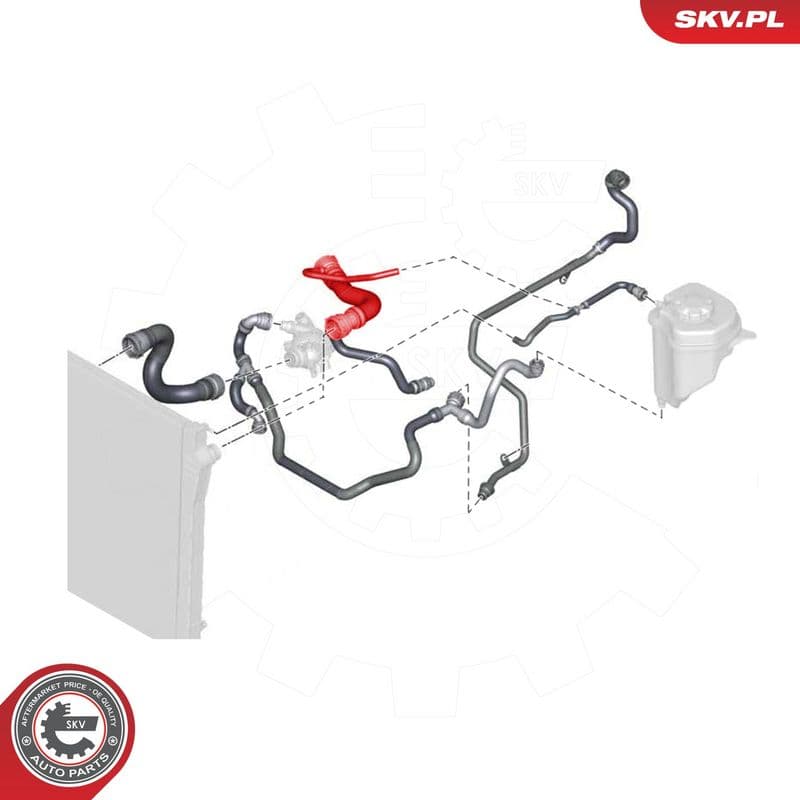 Furtun radiator ESEN SKV 43SKV732