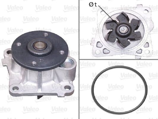 Pompă de apă, răcire motor VALEO 506962