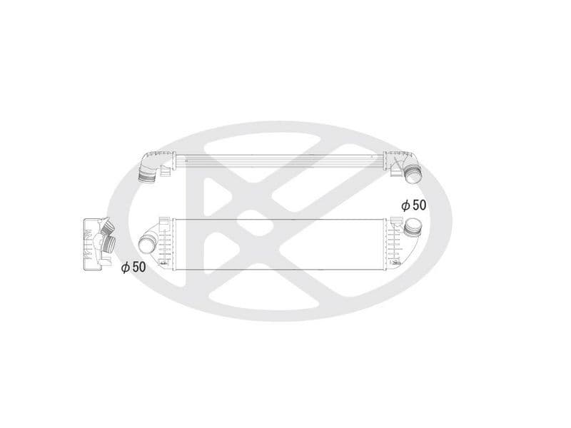 Intercooler, compresor KOYORAD IA320115