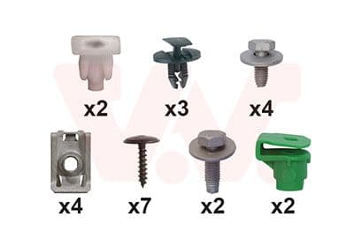 Set montaj, aripa laterala VAN WEZEL 3805796