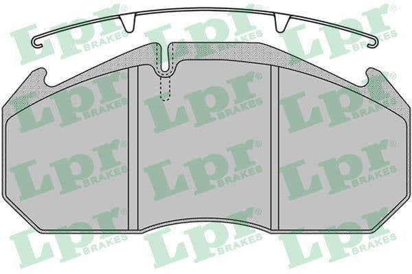 set placute frana,frana disc LPR 05P1162