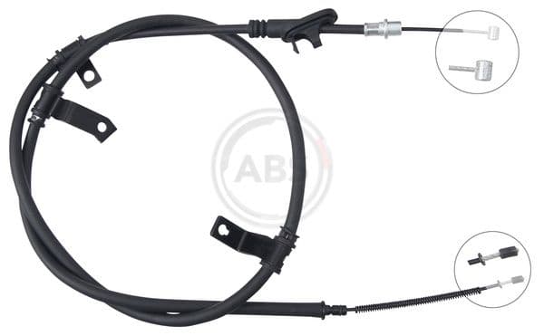 Cablu, frana de parcare ABS K17487
