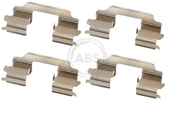 Set accesorii, placute frana ABS 1709Q