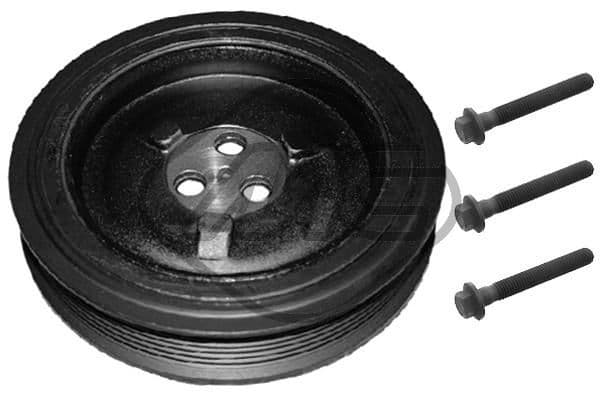 Set fulie, arbore cotit METALCAUCHO 16018