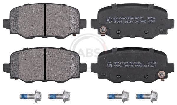 set placute frana,frana disc ABS 35039