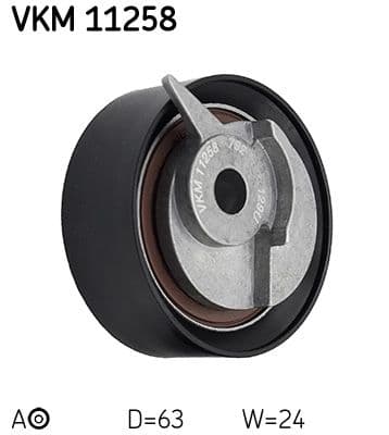 rola intinzator,curea distributie SKF VKM 11258
