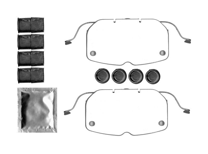 Set accesorii, placute frana BOSCH 1 987 474 740