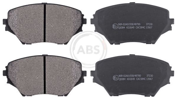 set placute frana,frana disc ABS 37230