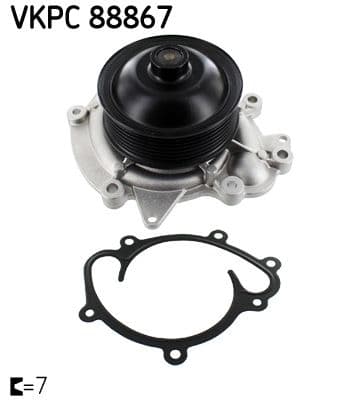 Pompă de apă, răcire motor SKF VKPC 88867