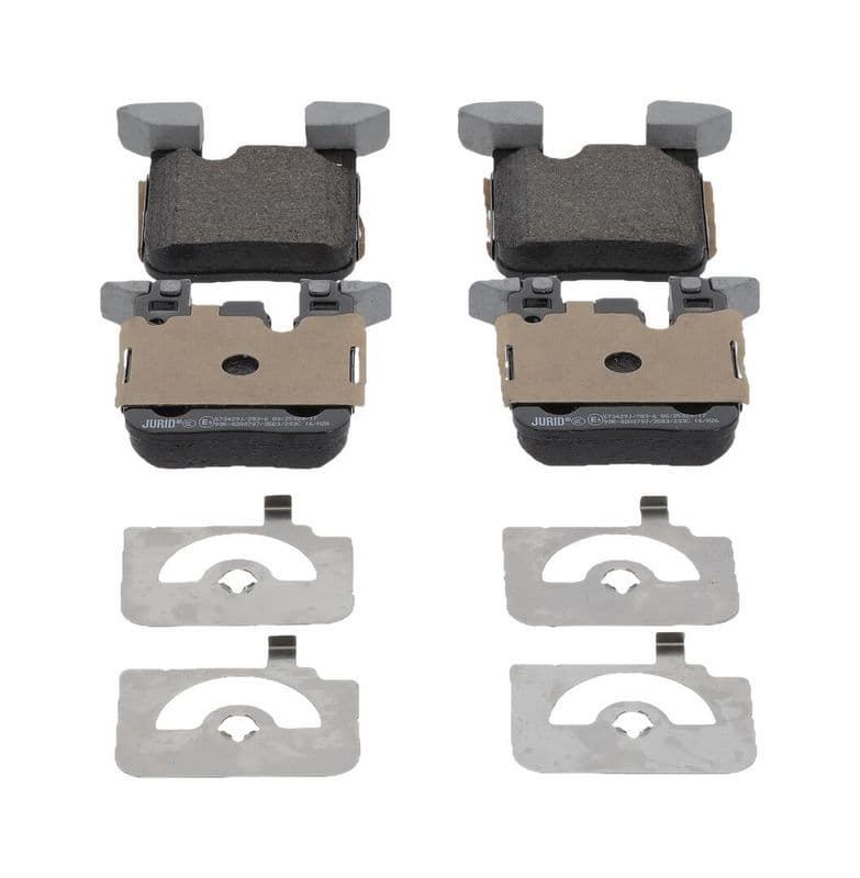 set placute frana,frana disc JURID 573429J