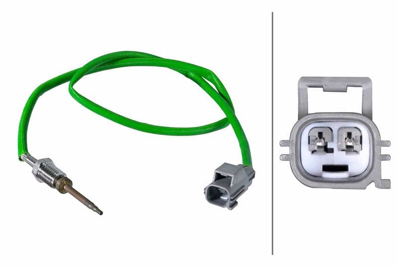 Senzor, temperatura gaze evacuare HELLA 6PT 358 226-421