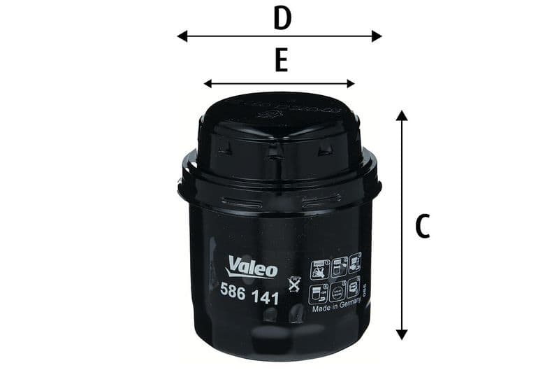 Filtru ulei VALEO 586141