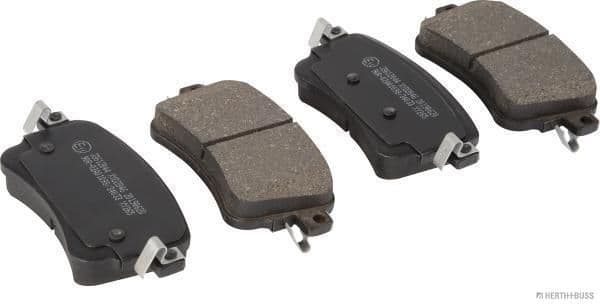 set placute frana,frana disc HERTH+BUSS JAKOPARTS J3612044