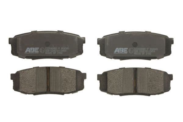 set placute frana,frana disc ABE C22039ABE-P