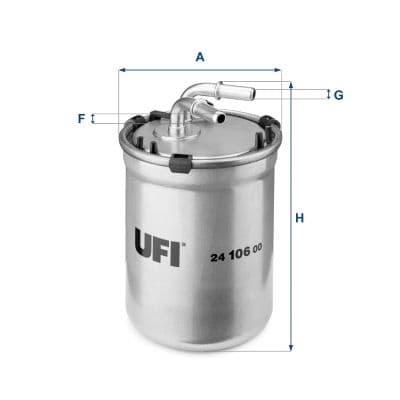 filtru combustibil UFI 24.106.00