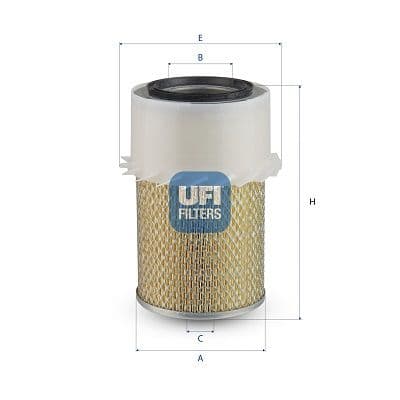 Filtru aer UFI 27.C90.00