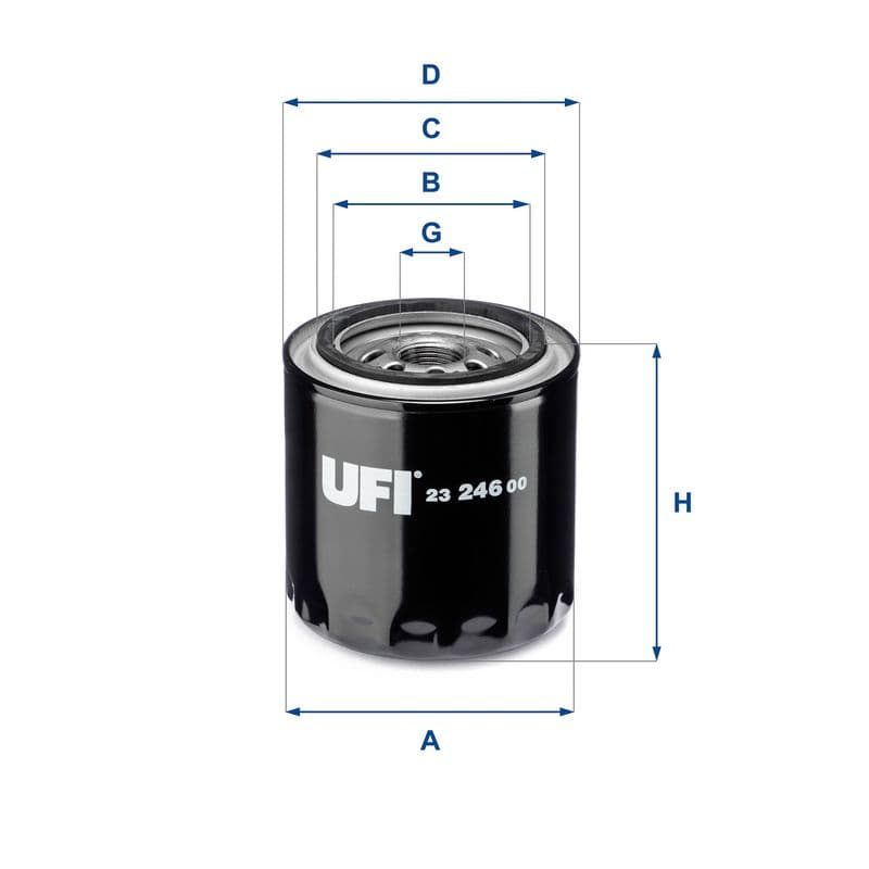 Filtru ulei UFI 23.246.00