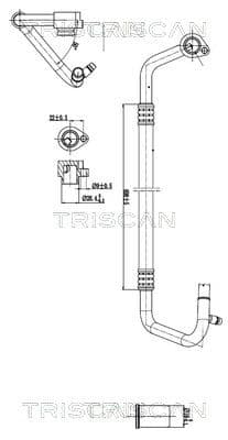 conducta presiune variabila,aer conditionat TRISCAN 9010 29022