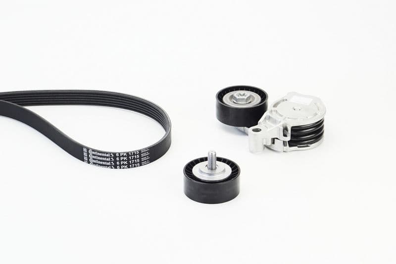 Set curea transmisie cu caneluri CONTINENTAL CTAM 6PK1715K2